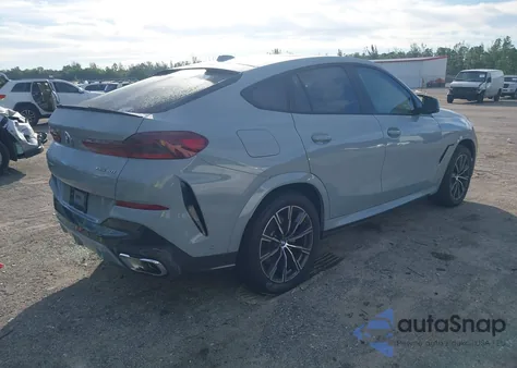 2024 BMW X6 xDrive40I из США, поврежденный, VIN 5UX33EX07R9U86403